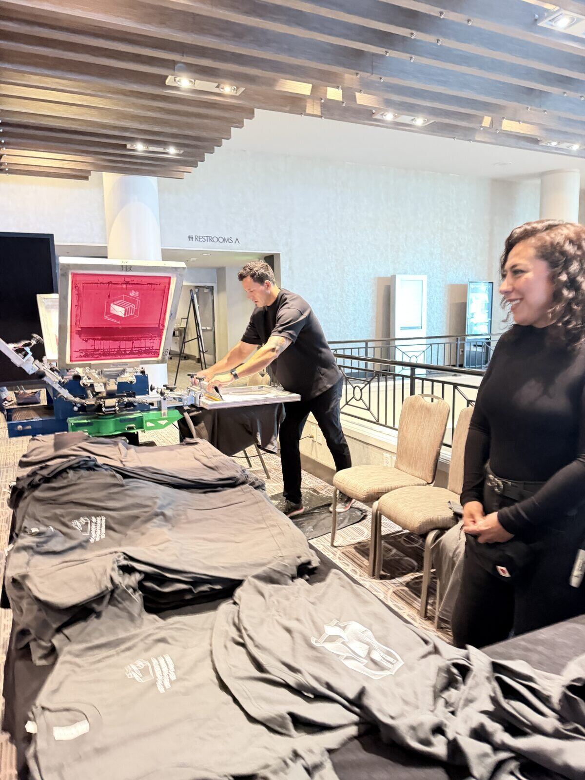 Live event printing at a Phoenix corporate events & conferences event